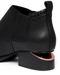 Alexander Wang Kori Cutout Heel Leather Chelsea Boots