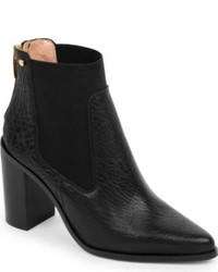 Kurt Geiger London Dellow Grained Leather Heeled Ankle Boots