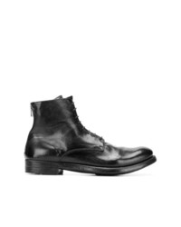 Officine Creative Lace Up Ankle Boots