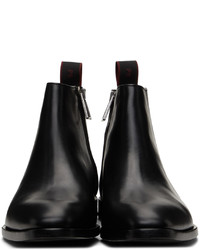 Ps By Paul Smith Leather Alan Zip Up Boots