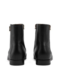 Gucci Leather Ankle Boots