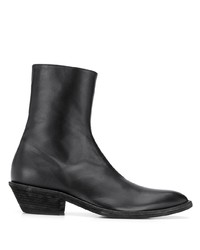 Haider Ackermann Leather Ankle Boots
