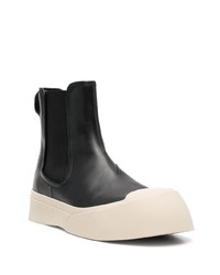 Marni Leather Ankle Chelsea Boots