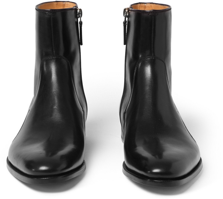 Gucci Leather Chelsea Boots, $970 | MR PORTER | Lookastic