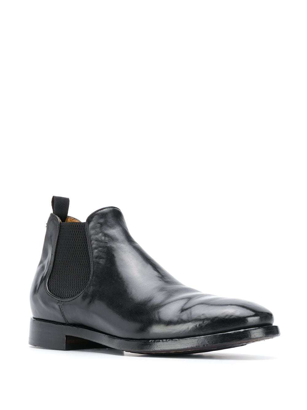 Officine Creative Leather Chelsea Boots, $490 | farfetch.com | Lookastic