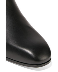 Gucci Leather Chelsea Boots Black