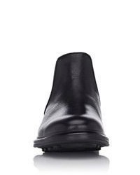 Doucal's Leather Chelsea Boots Black