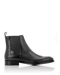 Balenciaga Leather Chelsea Boots Colorless