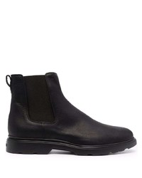 Hogan Leather Chelsea Boots