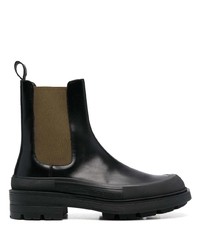 Alexander McQueen Leather Chelsea Boots