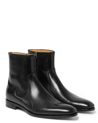 Gucci Leather Chelsea Boots