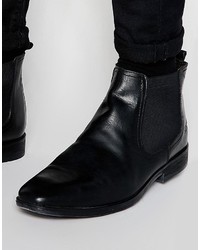 Base London Leather Chelsea Boots