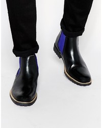 Dune Leather Chiggy Chelsea Boots