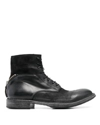 Moma Leather Lace Up Boots
