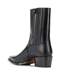 DSQUARED2 Leather Western Boots