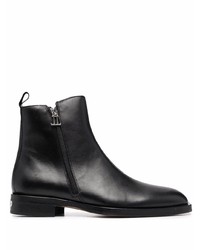 Leandro Lopes Logo Charm Ankle Boots