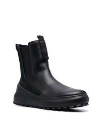 Stone Island Shadow Project Logo Tab Elasticated Panel Ankle Boots