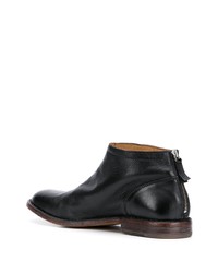 Moma Low Heel Ankle Boots