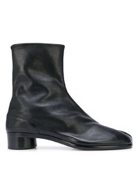 Maison Margiela Low Heel Leather Tabi Boots