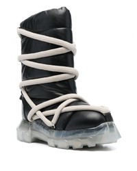 Rick Owens Lunar Tractor Leather Boots