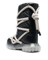 Rick Owens Lunar Tractor Leather Boots