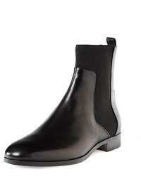 Jimmy Choo Mane Leather Patent Leather Chelsea Boot
