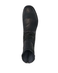 Officine Creative Matte Calf Leather Zip Boots