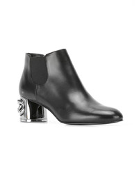 Casadei Maxi Chain Chelsea Ankle Boots