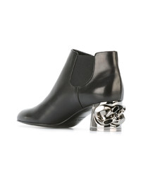 Casadei Maxi Chain Chelsea Ankle Boots