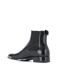 Givenchy Metal Logo Plate Chelsea Boots