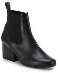 Robert Clergerie Moon Leather Chelsea Ankle Boots