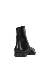 Mr. Hare Zip Up Leather Chelsea Boots