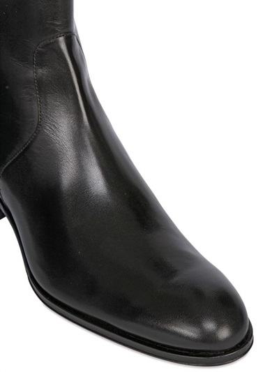 Mr. Hare Zip Up Leather Chelsea Boots, $859 | LUISAVIAROMA | Lookastic