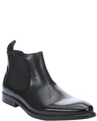 Kenneth Cole New York Black Leather Legal Jar Gon Chelsea Boots