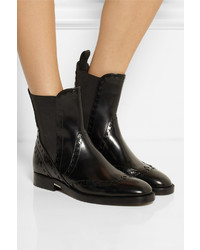 Alexander Wang Nicole Perforated Leather Chelsea Boots