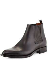 Givenchy Norberto Leather Chelsea Boot Black