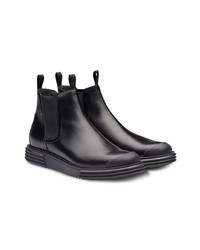 Prada Opaque Ankle Boots