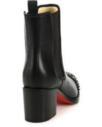 Christian Louboutin Otaboot 70 Spiked Leather Chelsea Booties