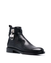 Givenchy Padlock Detail Ankle Boots