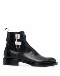 Givenchy Padlock Detail Ankle Boots