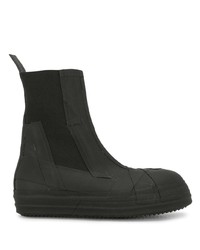 Rick Owens Panel Detail Ankle Boots