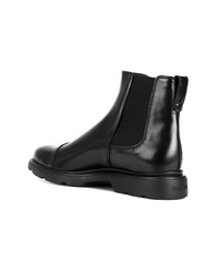 Hogan Panelled Ankle Boots