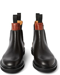 Maison Margiela Panelled Leather Chelsea Boots
