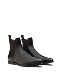 Dolce & Gabbana Panelled Pointed Toe Ankle Boots