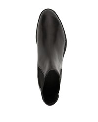 Giorgio Armani Patent Leather Ankle Boots