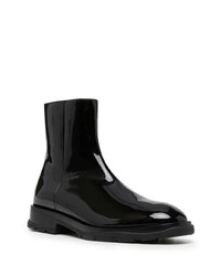 Alexander McQueen Patent Leather Boots