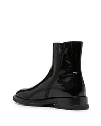 Alexander McQueen Patent Leather Boots