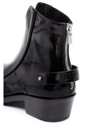 Sankuanz Patent Western Style Boots