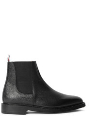 Thom Browne Pebble Grain Leather Chelsea Boots