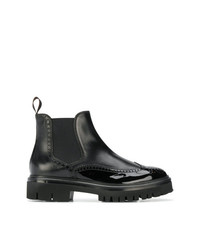 Santoni Perforated Derby Style Boots